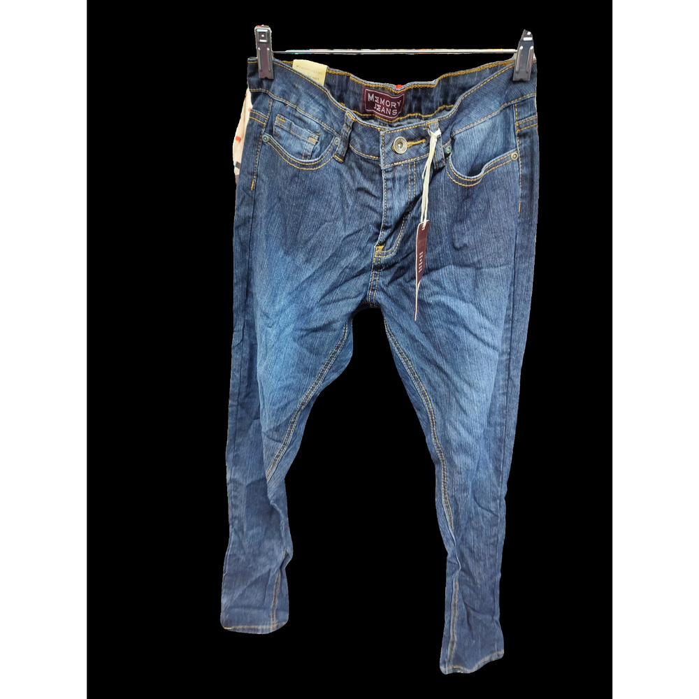 Memory Jeans Dark Wash Denim Jeans Size 8 - Women's Pants
